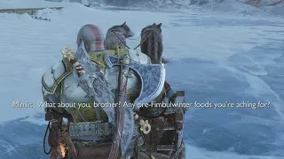 Kratos Reveals Which Food He Is Missing The Most From His Greek World - God Of War: Ragnarök