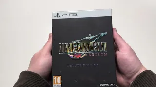 Final Fantasy VII Rebirth (PS5) Deluxe Edition Unboxing