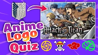 Guess The Anime By Logo | Anime Logo Quiz [Anime Quiz]