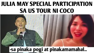 JULIA MAY SPECIAL PARTICIPATION SA US TOUR NI COCO | NAGKAAMINAN NA!