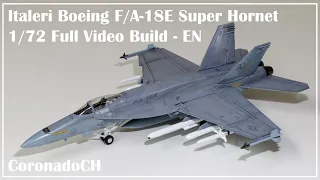 Full Video Build Italeri Boeing F/A-18E Super Hornet 1/72 [EN]