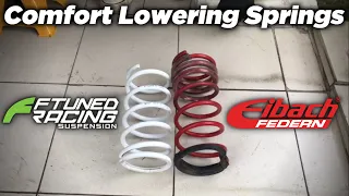 Installing Ftuned CLS | Comfort Lowering Springs | Myvi