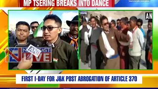 Ladakh celebrates freedom; MP Jamyang Namgyal breaks into dance to celebrate Independence Day