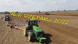 Siew rzepaku 2022 | GR Różańscy | AGROFarm TV