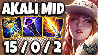 Akali vs Diana [ MID ] Patch 14.8 Korea Challenger ✅