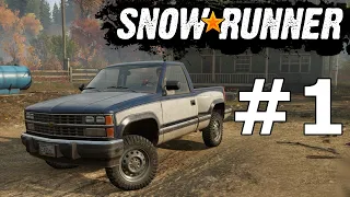 SnowRunner (#1) - Taplanko w śniegu bez śniegu ❄