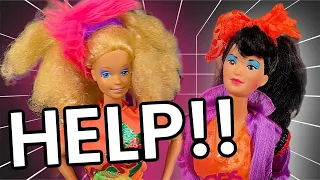 MAKEOVER TIME: Barbie & The Rockers! Doll Restoration, Transformation, Restyle, Fix-up, Hair Repair!