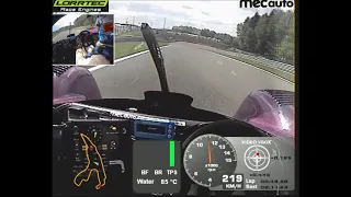 Fast Lap in 2'10"59 !! at Francorchamps in Jaguar XJR 14