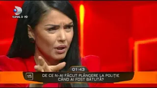 40 de intrebari cu Denise Rifai - De ce Andreea nu a depus plangere la politie cand a fost batuta?