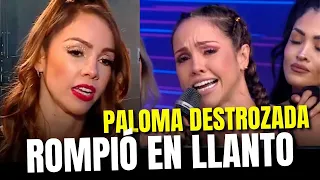 Paloma Fiuza llora al recordar a su padre fallecido en “Esto es Guerra”