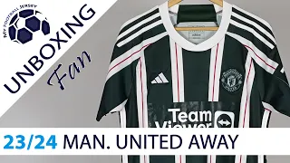 Manchester United Away Jersey 23/24 (Minejerseys) Fan Version Unboxing Review