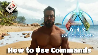 ARK Survival Ascended - How to Use Console Commands and Creative Mode (NEW CHANGES)