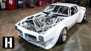 The Greatest Trans Am Ever Built? 7 foot wide, 700hp, 10,000rpm Track Ripper