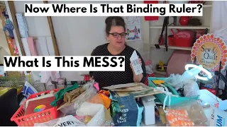 Decluttering My Sewing Room - Why I'm Getting Rid Of Stuff  / "First This, Then I'll Sew!"/1