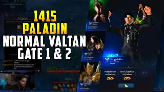 Lost Ark: 1415 Paladin Valtan Gates 1 & 2!