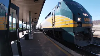 COWL!! GTW 5934! VIA Rail, CN, & GO Transit at Aldershot (March 13 & 20/2021)