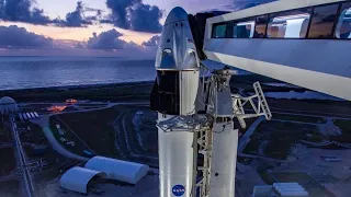Запуск Crew Dragon от SpaceX на ракете Falcon 9 | Полёт на МКС | 2020г