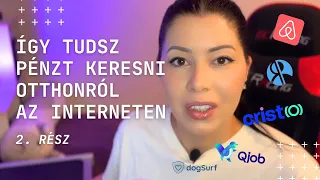 Így tudsz PÉNZT KERESNI OTTHONRÓL az interneten 2. rész //#online #pénzkeresés további 10 módja