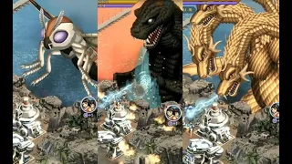 ゴジラ・モスラ・キングギドラ 大怪獣総攻撃 Lv1～3 【ゴジラディフェンスフォース】