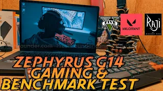ASUS Zephyrus G14 Ryzen 7 4800HS GTX 1650Ti Gaming and Benchmark Testing Review- will it Survive?🔥😶