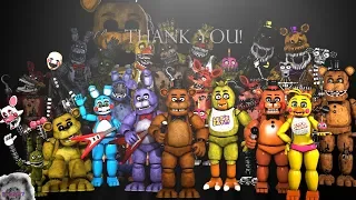 [SFM/FNaF/SPEED ART]  Thank You Image Remake