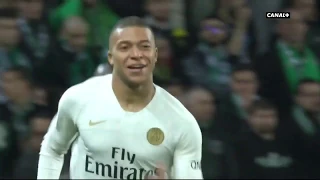 ASSE - PSG (2019) : Le But exceptionnel de Mbappé ! - 17/02/19 -