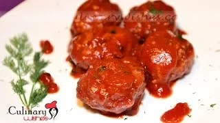 Marinated Meatballs Recipe