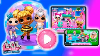 LOL Dolls Surprise Disco House GAME: Queen Bee  Diva, Neon QT, Honeybee, all the B Bs having fun
