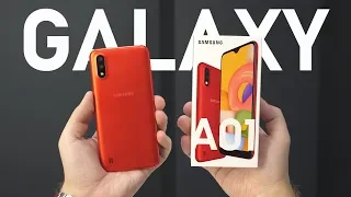 САМЫЙ ДЕШЕВЫЙ SAMSUNG на SNAPDRAGON – Galaxy A01 / СРАВНЕНИЕ с Xiaomi Redmi 8A / ОБЗОР Галакси А01