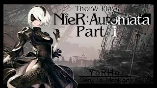 NieR Automata full playthrough part 1
