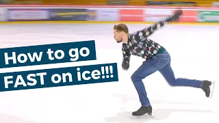 How to go FAST on ice!