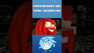 CURIOSIDADES del SONIC ADVENTURE #Shorts