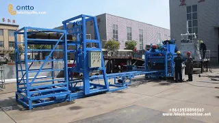 hollow block making machine line