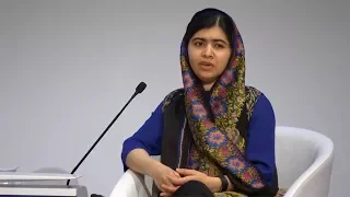 At WEF, Malala calls for collective responsibility to promote girl education