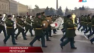 В Волгограде прошла генеральная репетиция парада победы в Сталинградской битве