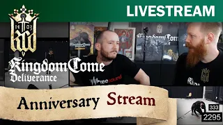 Kingdom Come: Deliverance - Anniversary Stream (PART 3/6) with Petr Pekar