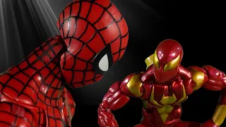 Spider-Man: Do You Even Lift, Parker? (stop motion animation) #spiderman #stopmotion #spiderverse