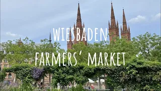 Wiesbaden Farmers' Market and City Center. Ten minutes from USAG Wiesbaden.