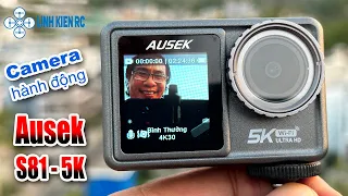 Ausek S81 - Camera 5k giá rẻ mà chất lượng, chống rung ổn, Pin trâu