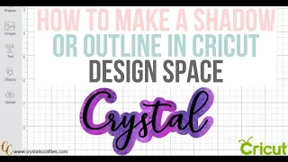 How to create a shadow in Cricut Design Space