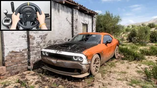 Rebuilding Dodge Challenger SRT Hellcat - Forza Horizon 5 (Thrustmaster TX Steering Wheel) Gameplay