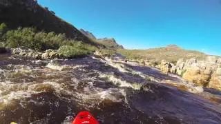 Kayaking the Palmiet River