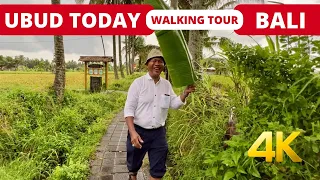 🇮🇩 BALI TODAY HEAVY RAIN | Walking Tour UBUD BALI Indonesia | Bali Travel Vlog 2023