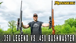 .350 LEGEND VS. .450 BUSHMASTER