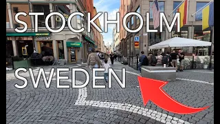 Beautiful Stockholm 🇸🇪 Summer 2023 ☀️🚶‍♂️4K-HDR Walking Tour