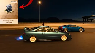 Gran Turismo 7 - K Swapped Integra on Boost Upsets Lamborghini Owner! Build and Roll racing