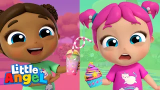 Cupcakes and Slushies - Choose Your Favorite with Jill | Little Angel Kids Cartoons & Nursery Rhymes