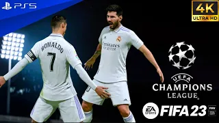 FIFA 23 - Liverpool vs Real Madrid - Ft. Mbappe , Cristiano Ronaldo , Messi - PS5 Gameplay 4K