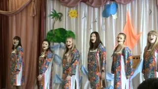 Песня из К.ф."Девчата".Хорошие девчата....television show. Live music.