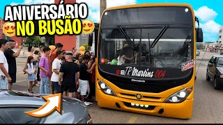 Aniversário na cidade vizinha com o busão mais famoso do Brasil 🇧🇷